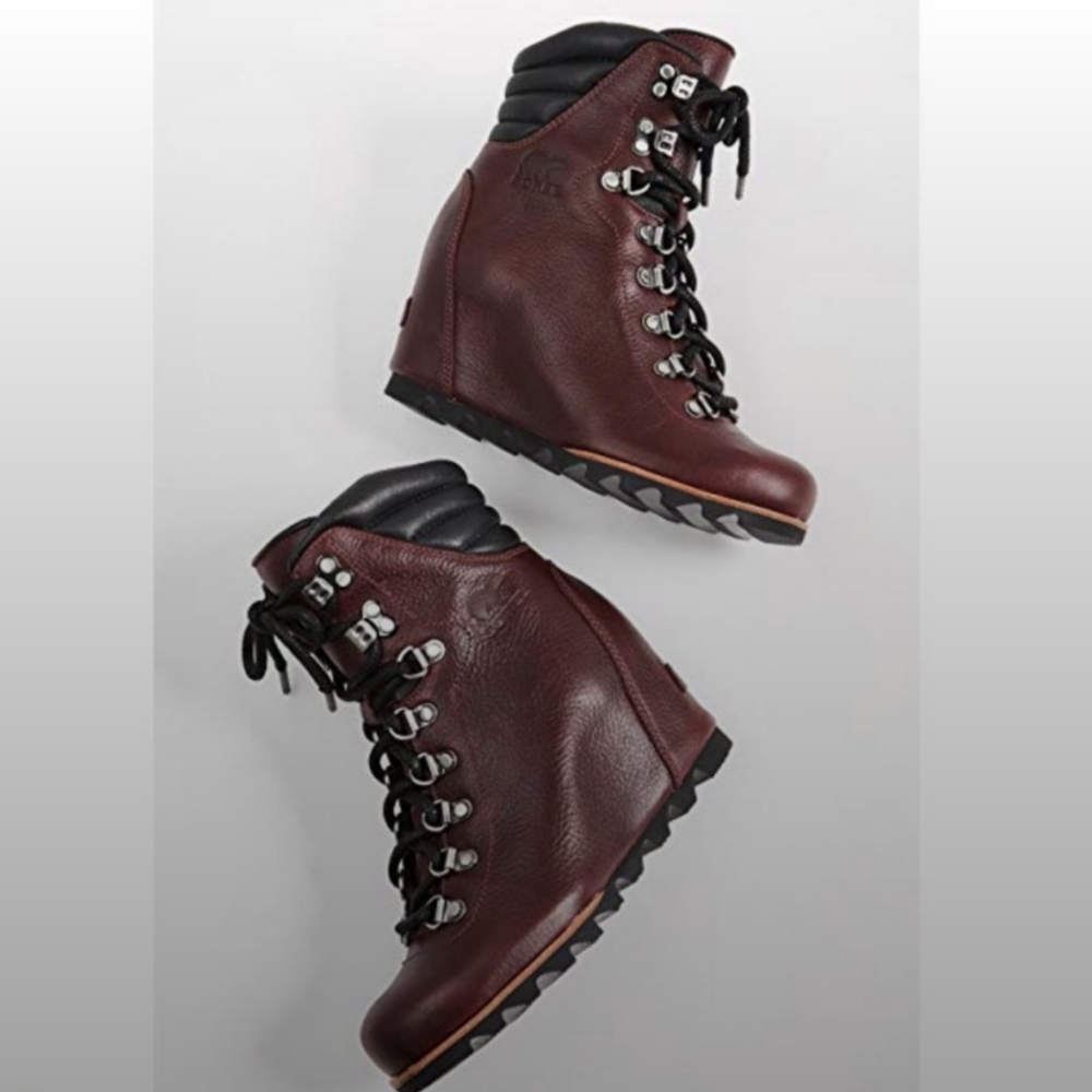 Sorel Conquest Wedge Mid Calf Boot wedge